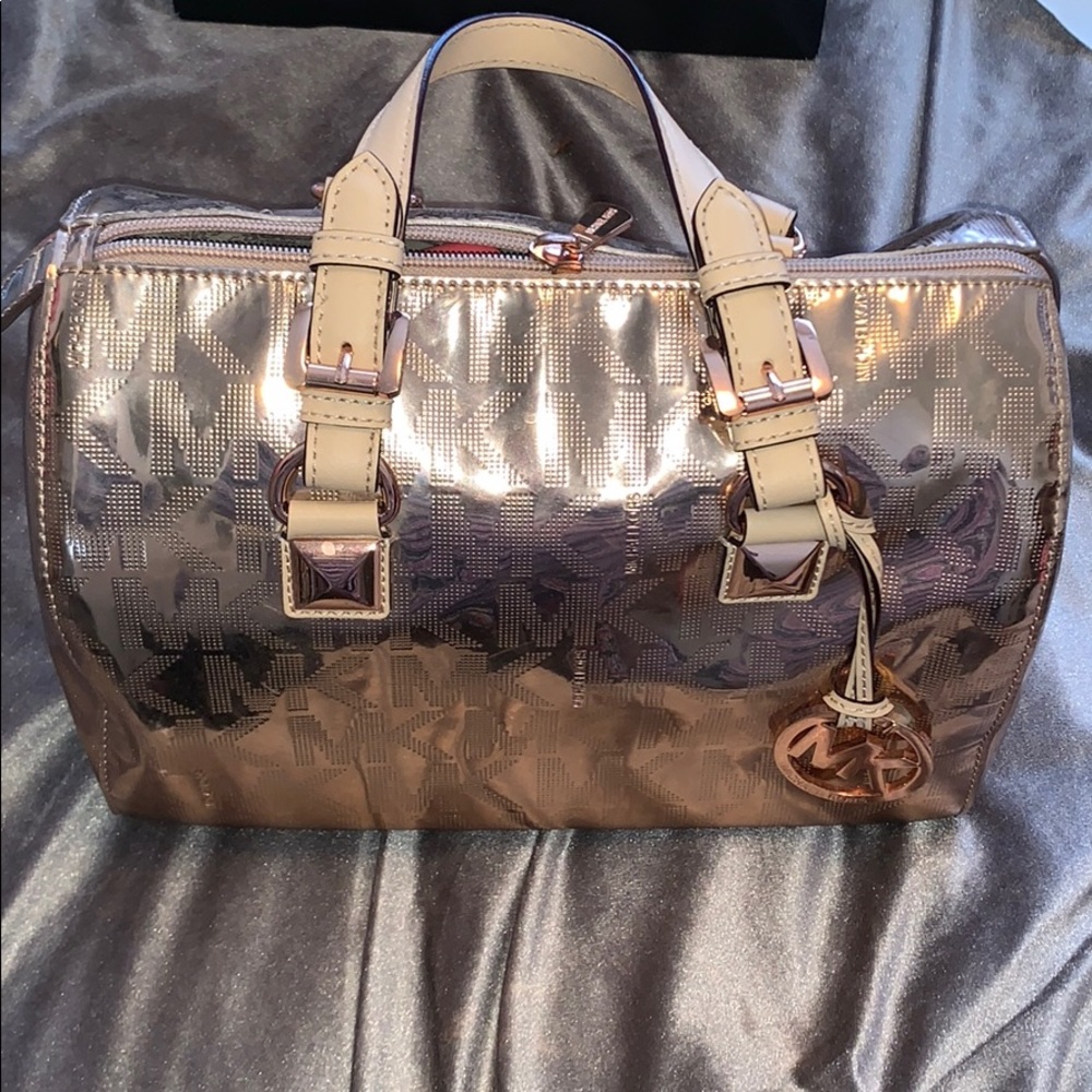 Rose Gold Michael Kors Hangbag